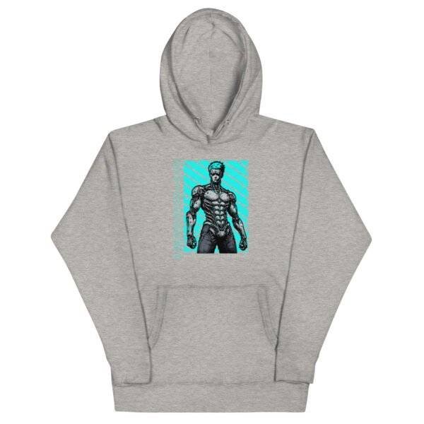 The Unique Cyborg Man of Steel Hoodie offers a stylish and distinctive look for everyday wear, blending futuristic cybernetic design with superhero inspiration. Crafted for comfort and standout appeal, this hoodie features a captivating graphic of a cyborg hero, making it perfect for fans of sci-fi, comic culture, and geek fashion. Whether layered for casual outings or relaxed days at home, its bold design and cozy fit allow you to express your love for technology-inspired heroes while staying comfortably stylish.