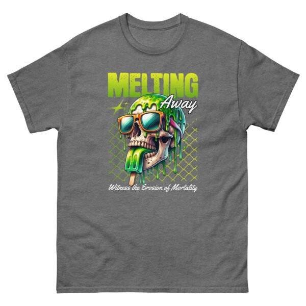 Unique Skull Melting Graphic Tee for Creative Fashion Lovers Shop the Unique Skull Melting Graphic Tee for Creative Fashion Lovers and elevate your wardrobe with bold, original designs. Limited stock! Express your bold side with the Unique Skull Melting Graphic Tee, a must-have for anyone who loves creative and edgy fashion. Featuring a striking design of a melting skull, this tee combines artistic flair with a touch of rebellious spirit. The vivid graphics make it stand out in any crowd, perfect for those who enjoy mixing art and style effortlessly.