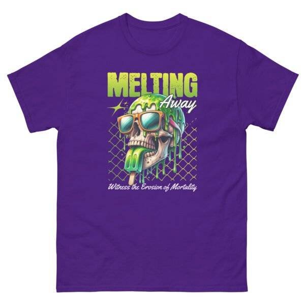 Unique Skull Melting Graphic Tee for Creative Fashion Lovers Shop the Unique Skull Melting Graphic Tee for Creative Fashion Lovers and elevate your wardrobe with bold, original designs. Limited stock! Express your bold side with the Unique Skull Melting Graphic Tee, a must-have for anyone who loves creative and edgy fashion. Featuring a striking design of a melting skull, this tee combines artistic flair with a touch of rebellious spirit. The vivid graphics make it stand out in any crowd, perfect for those who enjoy mixing art and style effortlessly.