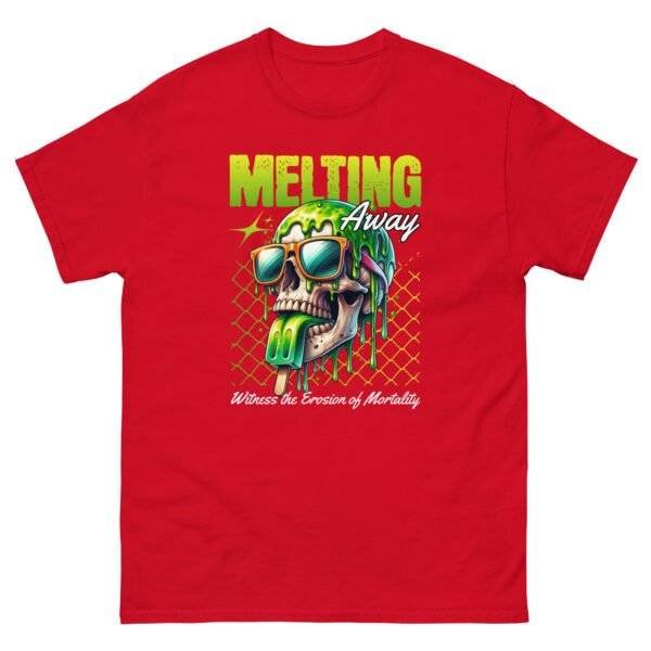 Unique Skull Melting Graphic Tee for Creative Fashion Lovers Shop the Unique Skull Melting Graphic Tee for Creative Fashion Lovers and elevate your wardrobe with bold, original designs. Limited stock! Express your bold side with the Unique Skull Melting Graphic Tee, a must-have for anyone who loves creative and edgy fashion. Featuring a striking design of a melting skull, this tee combines artistic flair with a touch of rebellious spirit. The vivid graphics make it stand out in any crowd, perfect for those who enjoy mixing art and style effortlessly.