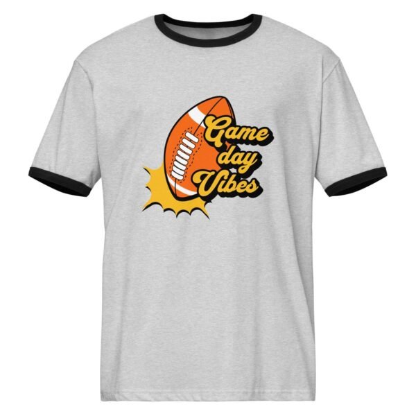 Show off your style with Game Day Vibes Preppy Outfit Ideas Ringer T-Shirt. Elevate your look and stand out on game day! Shop now for trendy vibes.