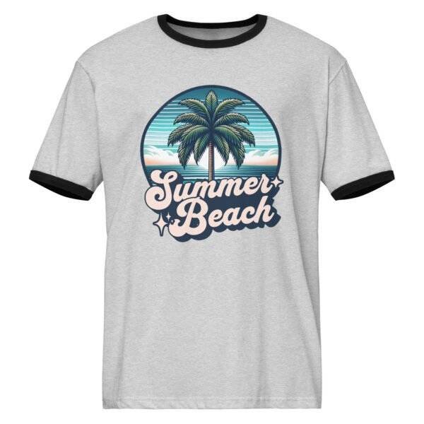 The Summer Beach Graphic Preppy Outfit Ringer T-Shirt is a stylish and vibrant choice for casual summer wear, featuring eye-catching beach-inspired graphics and a classic preppy design. Perfect for relaxed days at the beach, pool parties, or casual outings, this T-shirt combines comfort with a trendy, nautical aesthetic that captures the fun and laid-back vibe of summer. Its versatile style makes it an ideal gift for anyone looking to elevate their warm-weather wardrobe with a fresh, preppy touch.