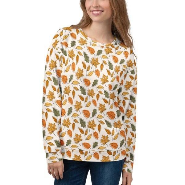 Embrace cozy style with our Autumn Foliage Pattern Sweatshirt: A Seasonal Fashion Staple. Perfect for fall, shop your new favorite sweater today! Discover the must-have Autumn Foliage Pattern Sweatshirt: A Seasonal Fashion Staple. Stay stylish and warm this fall with our unique seasonal design! Upgrade your wardrobe with the Autumn Foliage Pattern Sweatshirt: A Seasonal Fashion Staple. Celebrate fall in comfort and eye-catching style!