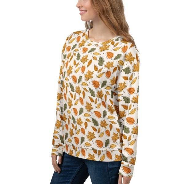 Embrace cozy style with our Autumn Foliage Pattern Sweatshirt: A Seasonal Fashion Staple. Perfect for fall, shop your new favorite sweater today! Discover the must-have Autumn Foliage Pattern Sweatshirt: A Seasonal Fashion Staple. Stay stylish and warm this fall with our unique seasonal design! Upgrade your wardrobe with the Autumn Foliage Pattern Sweatshirt: A Seasonal Fashion Staple. Celebrate fall in comfort and eye-catching style!
