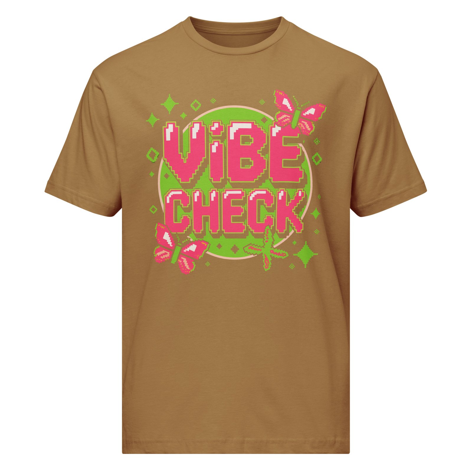 Vibe Check Pixel Art T-Shirt: A Stylish Unisex Chic Apparel Show your style with the Vibe Check Pixel Art T-Shirt: A Stylish Unisex Chic Apparel. Trendy, comfortable, and perfect for everyone!