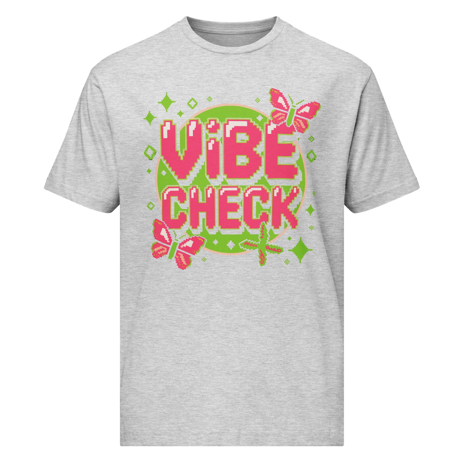 Vibe Check Pixel Art T-Shirt: A Stylish Unisex Chic Apparel Show your style with the Vibe Check Pixel Art T-Shirt: A Stylish Unisex Chic Apparel. Trendy, comfortable, and perfect for everyone!
