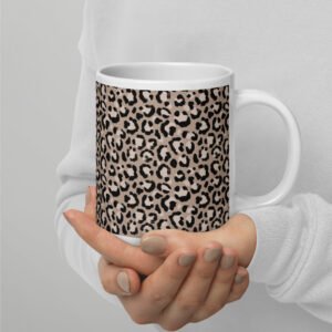 Stylish Leopard Print Coffee Mug for Animal Skin Lovers Sip in style with our Stylish Leopard Print Coffee Mug for Animal Skin Lovers. Perfect for bold personalities and unique kitchen decor!