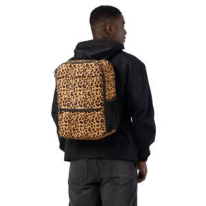 Modern Leopard Print Utility Backpack for Everyday Use Shop online the Modern Leopard Print Utility Backpack for Everyday Use—combining trendy design with spacious utility for your daily needs.